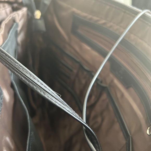 GRAY RELAVEL LAPTOP BAG WITH DETACHABLE ZIPPERED POUCH - Picture 6 of 6